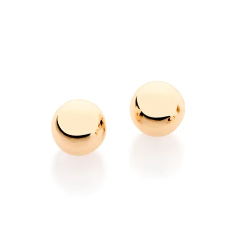 BRINCO BANHADO A OURO 18K BOLA - TAM.ÚNICO 520350