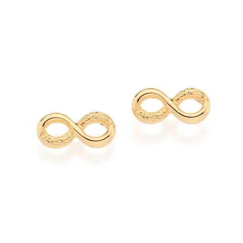 BRINCO INFINITO BANHADO A OURO 18K - TAM.ÚNICO 525114