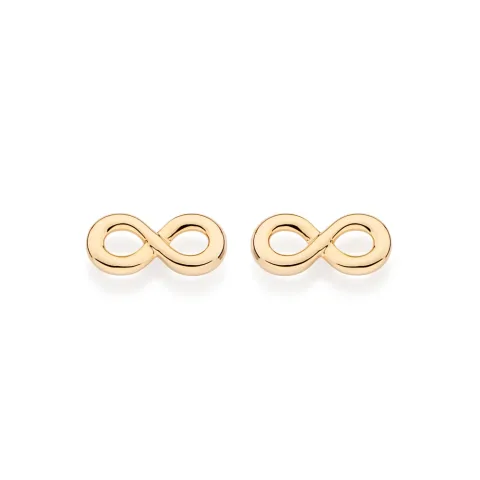 BRINCO INFINITO BANHADO A OURO 18K - TAM.ÚNICO 527444