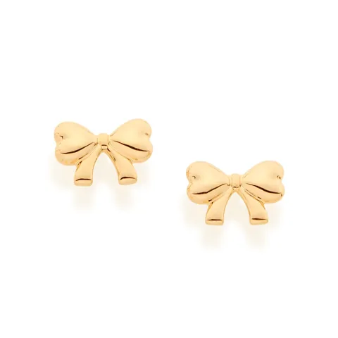 BRINCO LAÇO BANHADO A OURO 18K - TAM.ÚNICO 526474