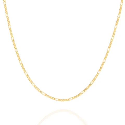 CORDÃO BANHADO A OURO 18K - TAM.60 530072