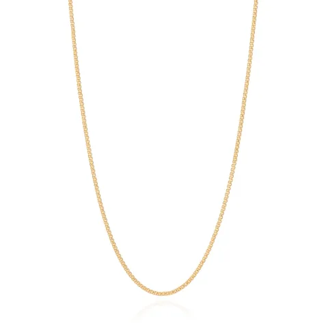 CORDÃO DIAMANTADO BANHADO A OURO 18K - TAM.60 5323276