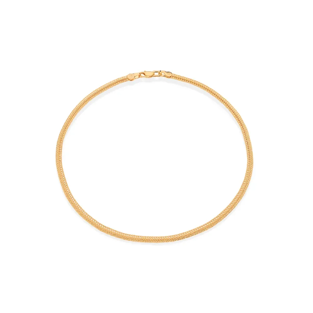 GARGANTILHA BANHADA A OURO 18K FIO SALAMANDRA - TAM.38 531779