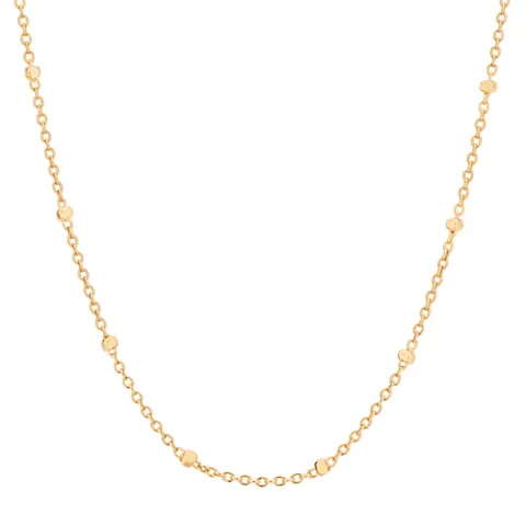GARGANTILHA BANHADA A OURO 18K - TAM.50 531967