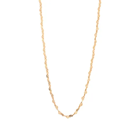 GARGANTILHA CORAÇÃO INFINITO BANHADA A OURO 18K - TAM.50 531472