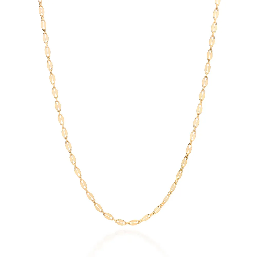 Gargantilha Folheada a Ouro 18k - Tam.60 532505