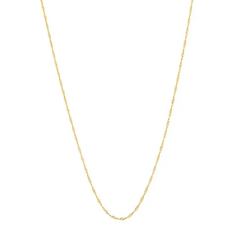GARGANTILHA SINGAPURA BANHADA A OURO 18K - TAM.42 531153