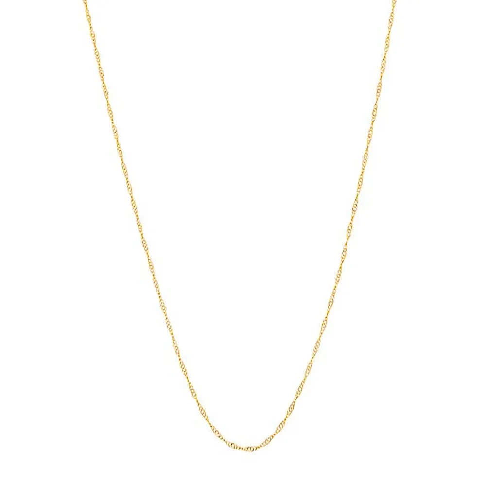 GARGANTILHA SINGAPURA BANHADA A OURO 18K - TAM.42 531153