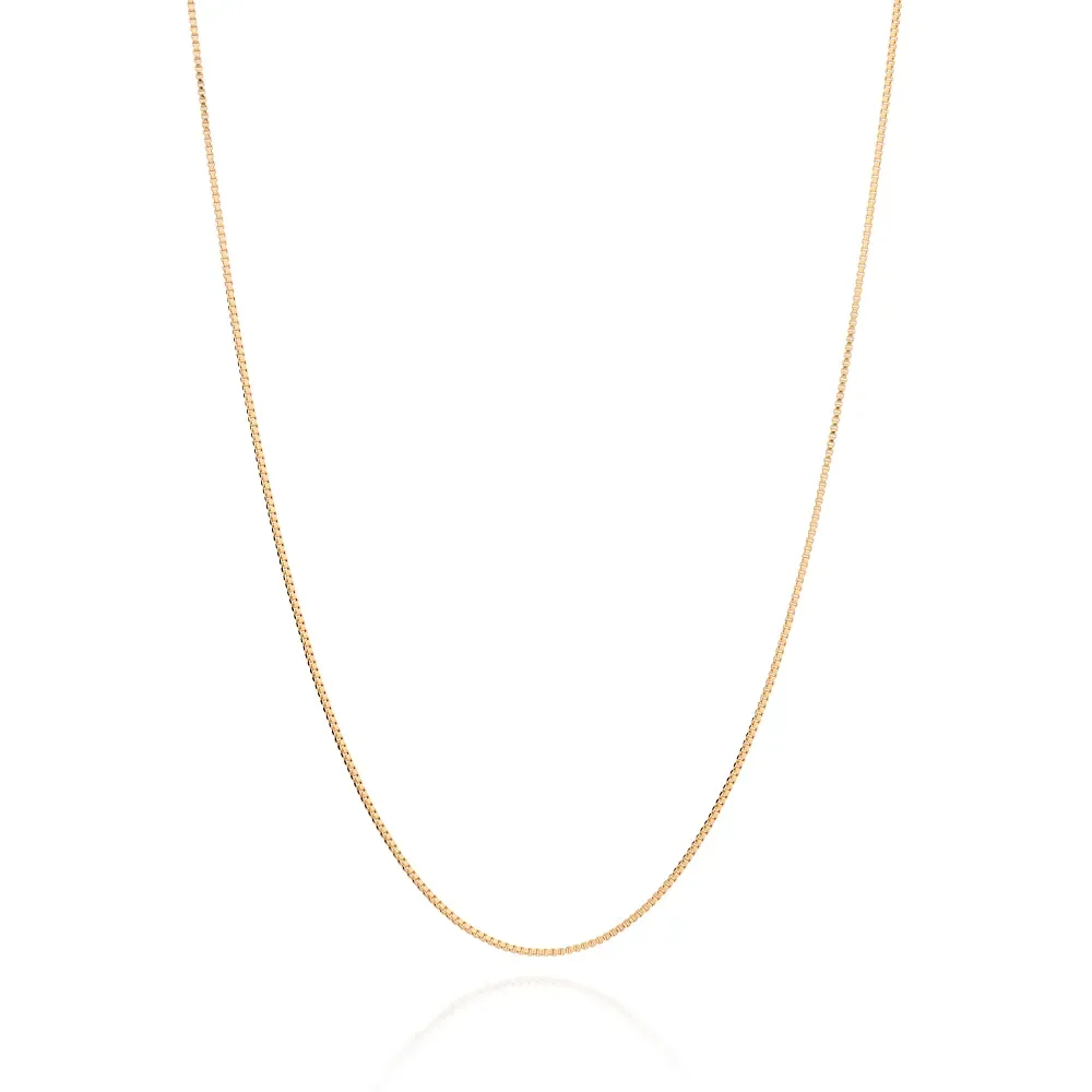 GARGANTILHA VENEZIANA BANHADA A OURO 18K - TAM.50 530794