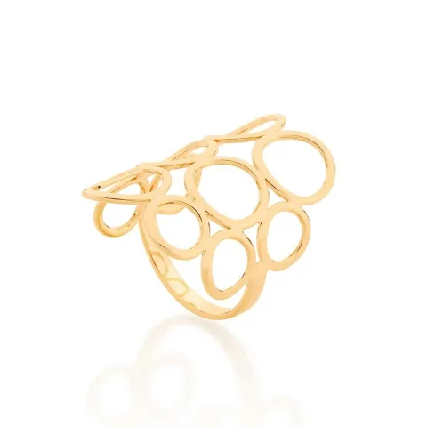 MAXI ANEL BANHADO A OURO 18K TAM 20 514048