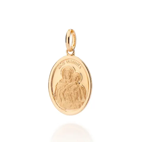 Medalha Mãe Rainha Folheado a Ouro 18k - 542779