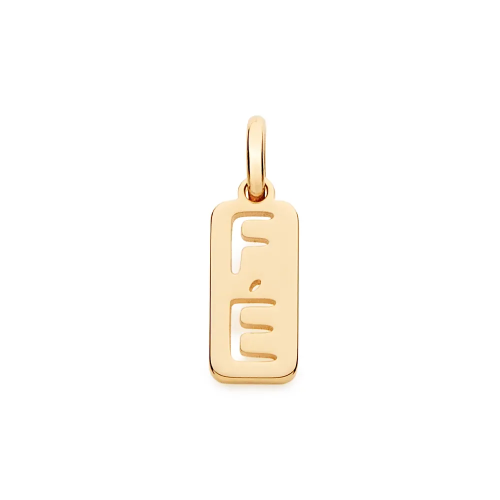 PINGENTE BANHADO A OURO 18K FÉ - TAM.ÚNICO 541931
