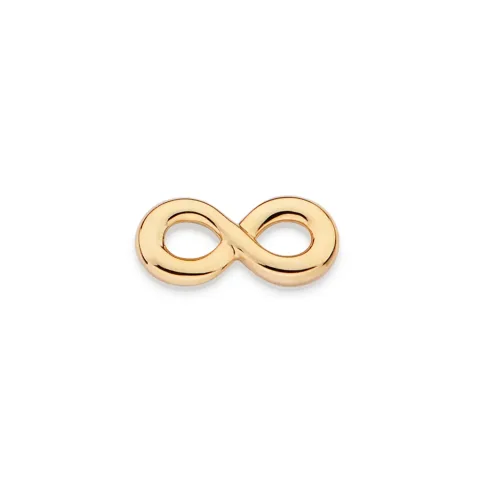 PINGENTE FLUTUANTE INFINITO BANHADO A OURO 18K - TAM.ÚNICO 542902