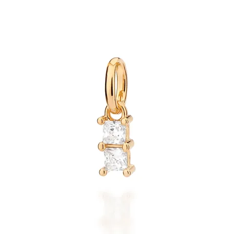 Pingente Folheado a Ouro 18k Com Zircônias - 542740