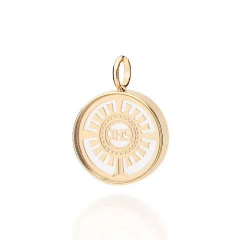 Pingente Santíssimo Sacramento Folheado a Ouro 18k - 542754