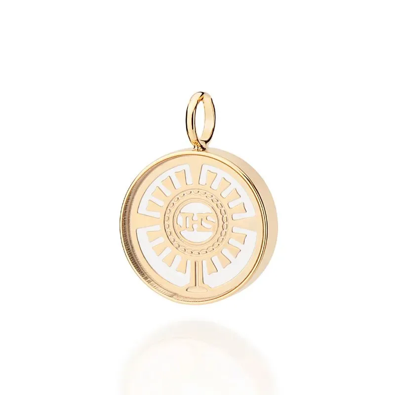 Pingente Santíssimo Sacramento Folheado a Ouro 18k - 542754