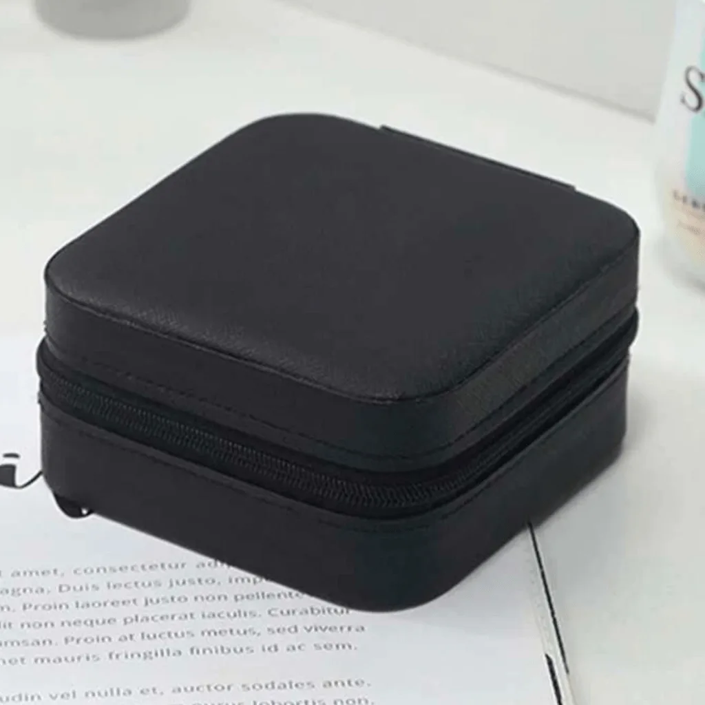 Porta Joias Multi Função / Caixa De Armazenamento Preta