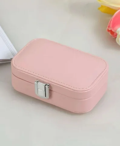 Porta Joias Multi Função / Caixa De Armazenamento Rosa