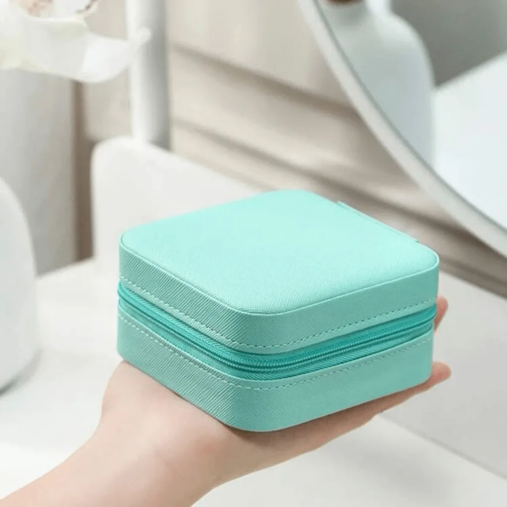 Porta Joias Multi Função / Caixa De Armazenamento Verde