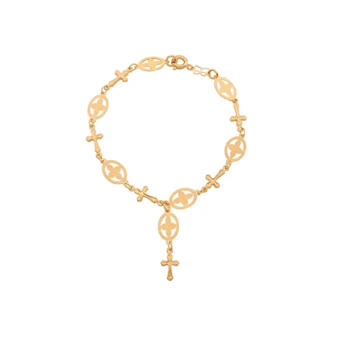 PULSEIRA BANHADA A OURO 18K TAM 18