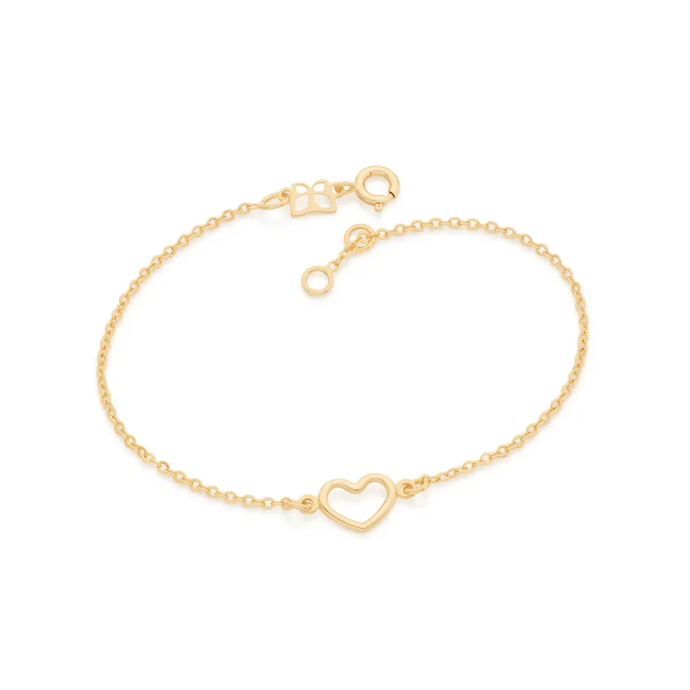 PULSEIRA BANHADA A OURO 18K TAM 19