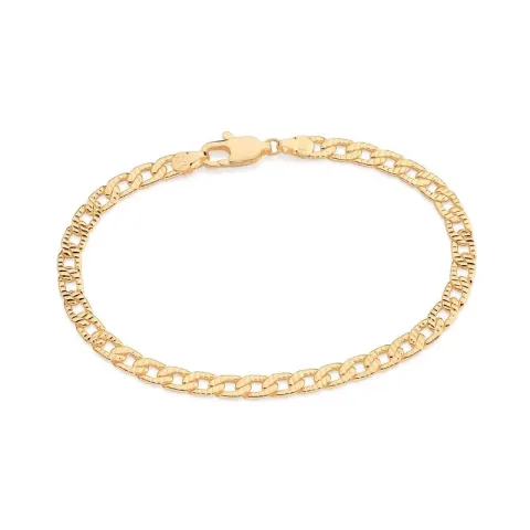 Pulseira Groumet Folheada a Ouro 18k 552128