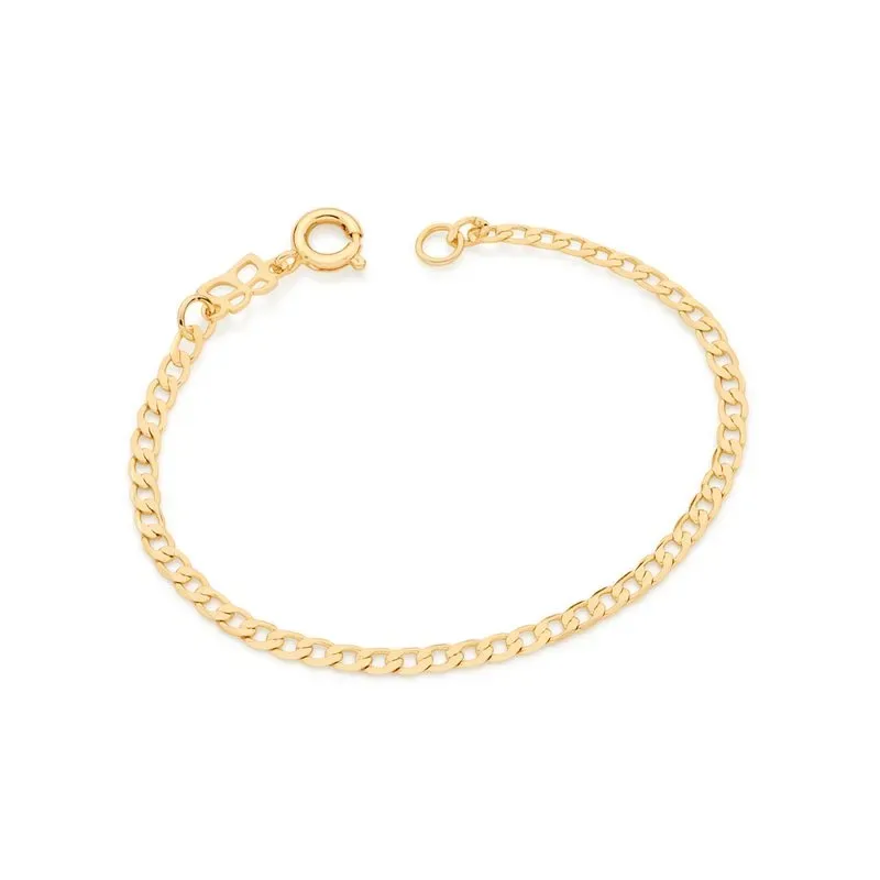 Pulseira Infantil Folheada a Ouro 18k 551717