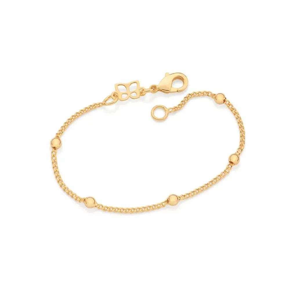 Pulseira Rommanel Bolinhas Tam 19cm - 550195