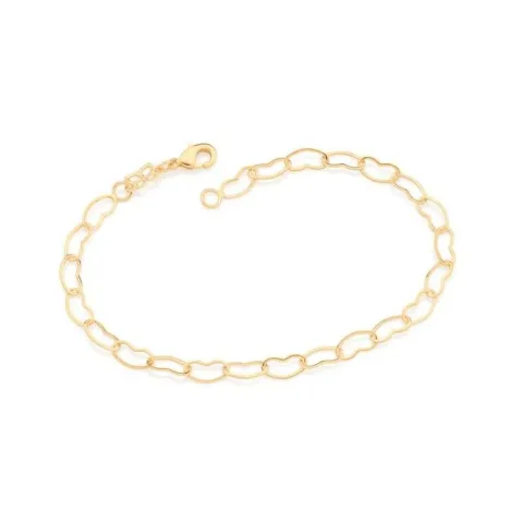 Pulseira Rommanel Elos Corações - 550683