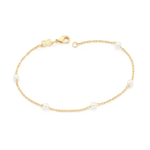 Pulseira Rommanel Perolas Tam 20cm - 550687