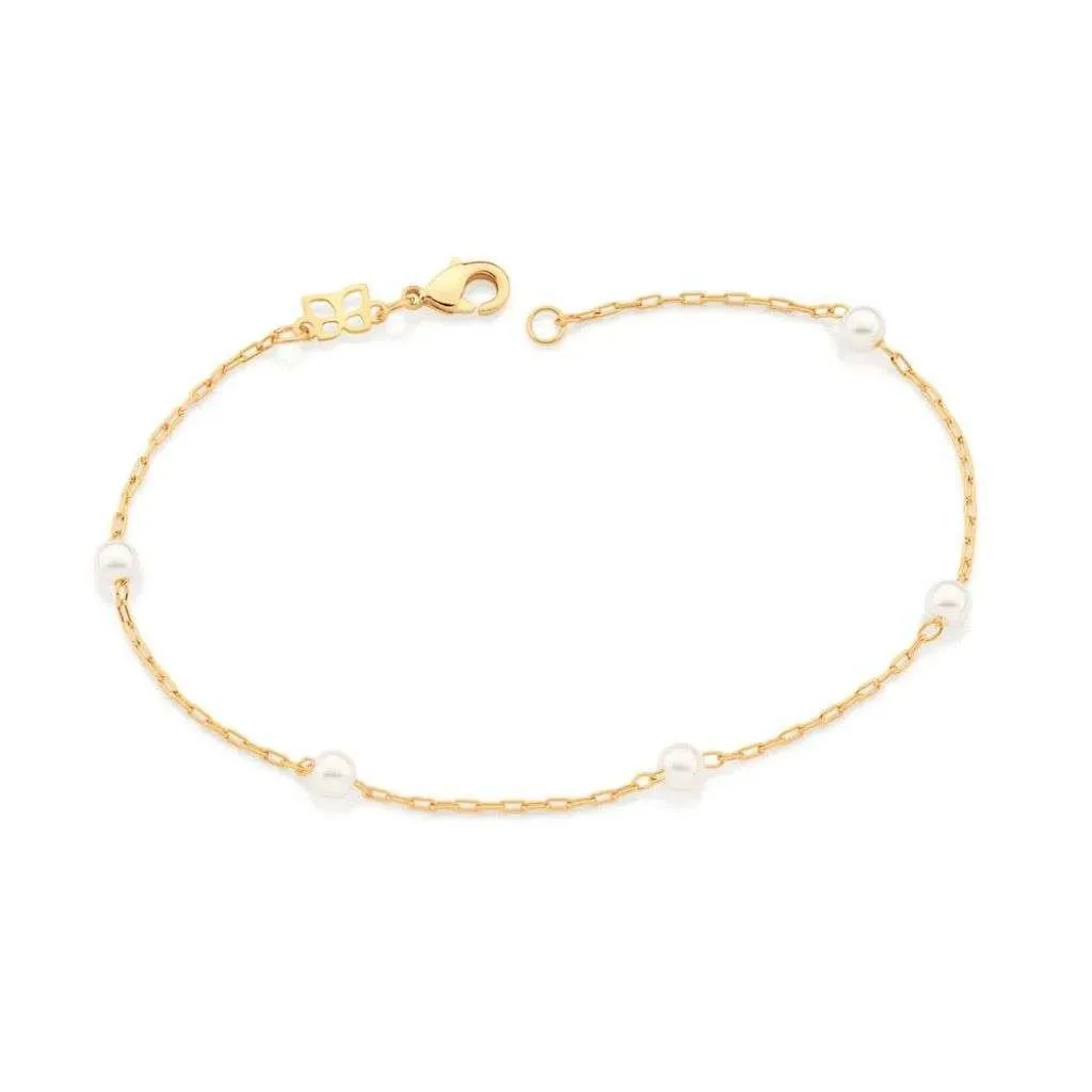 Pulseira Rommanel Perolas Tam 20cm - 550687